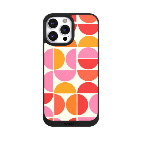Apple iPhone 13 Pro Max NIVOpure Retro Trend Muster Orange