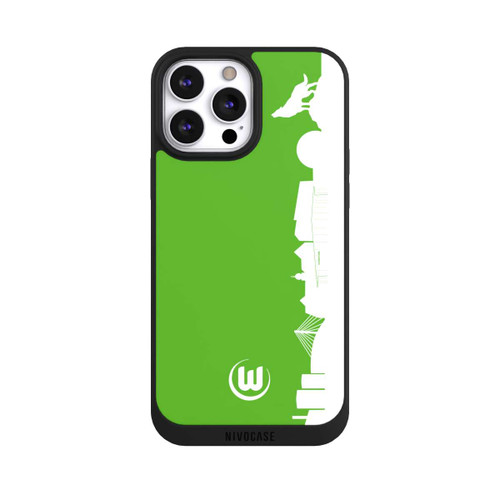 Apple iPhone 13 Pro Max NIVOpure Skyline Grün Weiß