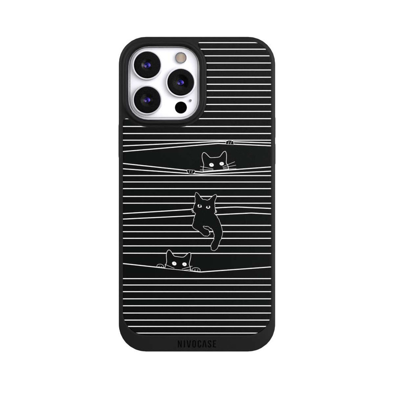 iPhone 13 Pro Max NIVOpure Cats Peeping
