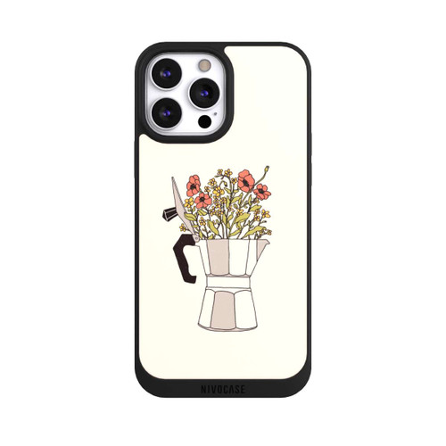 Apple iPhone 13 Pro Max NIVOpure Moka Blumen