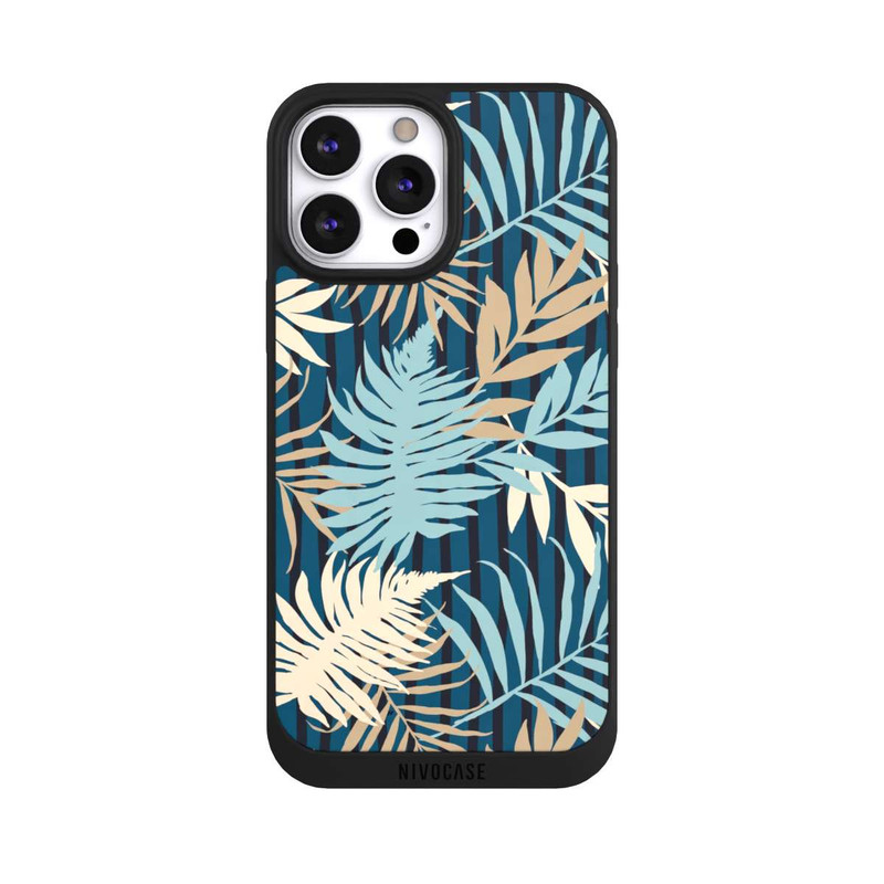 iPhone 13 Pro Max NIVOpure Palm Garden Beige Pattern