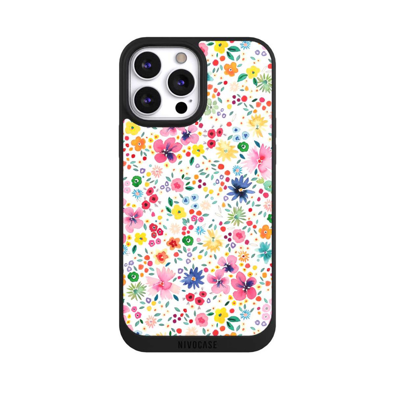 iPhone 13 Pro Max NIVOpure Millefleurs Pink Spring Garden