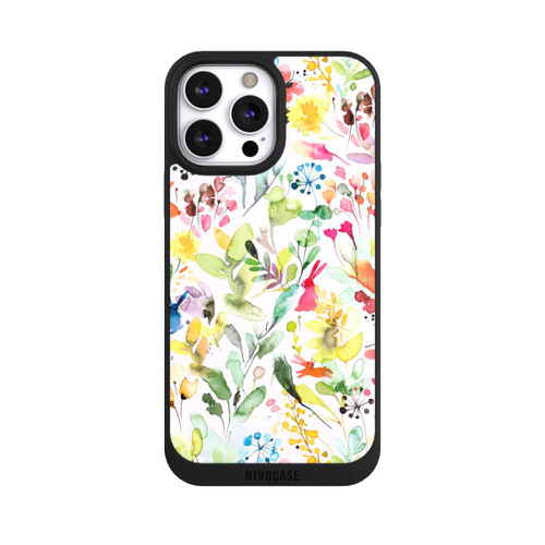 Apple iPhone 13 Pro Max NIVOpure Wild Flowers Meadow Pink
