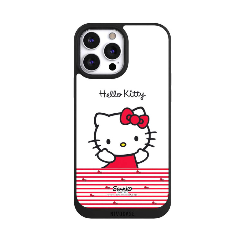 iPhone 13 Pro Max NIVOpure Hello Kitty Lines and Bows 