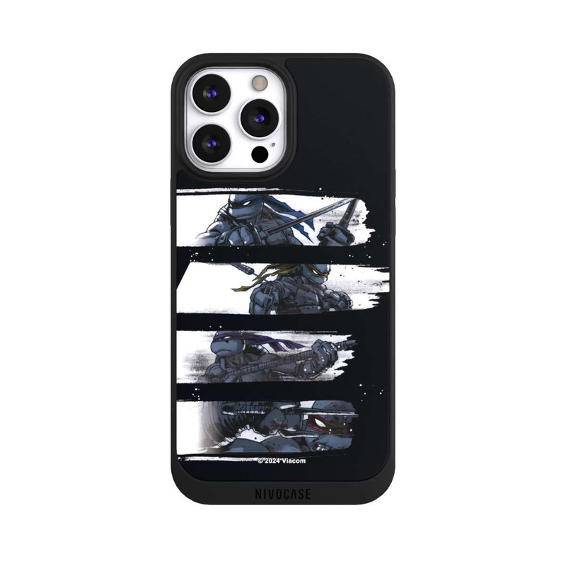 iPhone 13 Pro Max NIVOpure TMNT Black and White Scratch