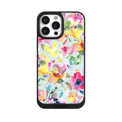 Apple iPhone 13 Pro Max NIVOpure Künstlerischer Sommer Psychedelic Floral
