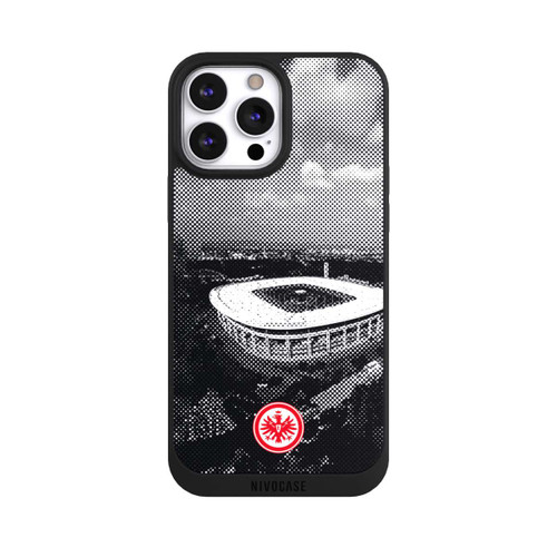 Apple iPhone 13 Pro Max NIVOpure SGE Stadion Schwarz Weiß