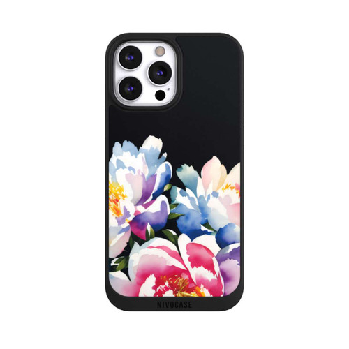 Apple iPhone 13 Pro Max NIVOpure Aquarell Pfingstrosen