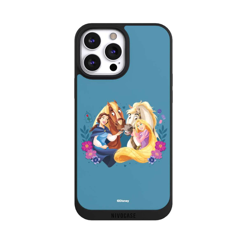 iPhone 13 Pro Max NIVOpure Disney Princess Belle and Rapunzel with Horses