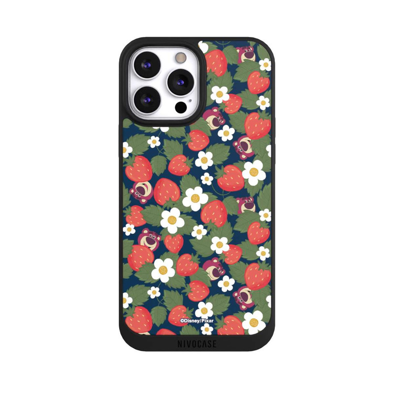 iPhone 13 Pro Max NIVOpure Lotso Toy Story Strawberry Flower Pattern