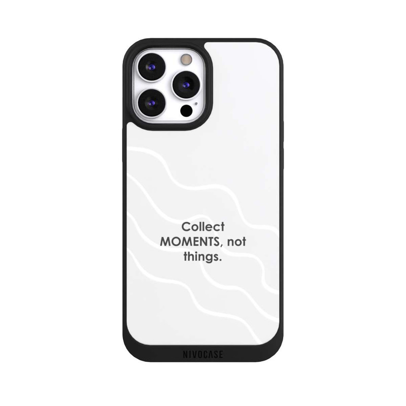 iPhone 13 Pro Max NIVOpure Collect Moments Not Things Grey