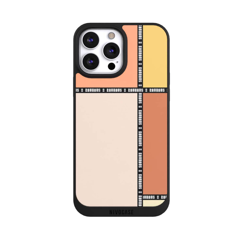 iPhone 13 Pro Max NIVOpure Bauhaus Squares-Pastel