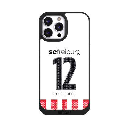 Apple iPhone 13 Pro Max NIVOpure SC Freiburg Trikot Personalisierbar 25-26
