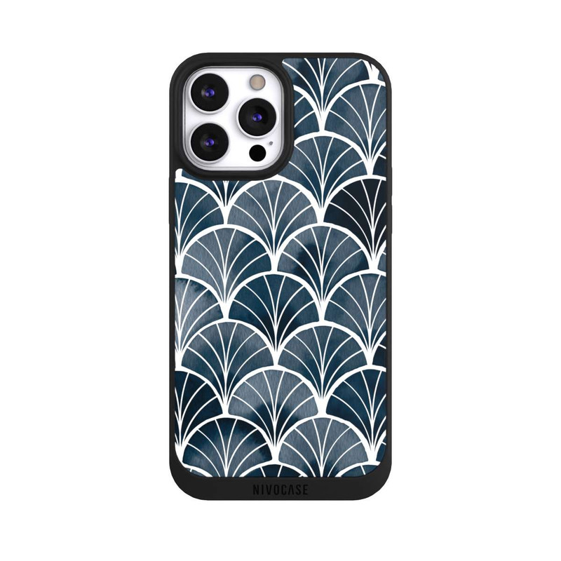 iPhone 13 Pro Max NIVOpure Botanical Breeze Art Deco Grey