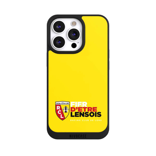 Apple iPhone 13 Pro NIVOpure Fond Logo RCL Jaune
