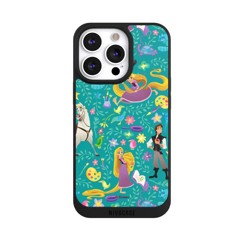 iPhone 13 Pro NIVOpure Rapunzel Blue Pattern
