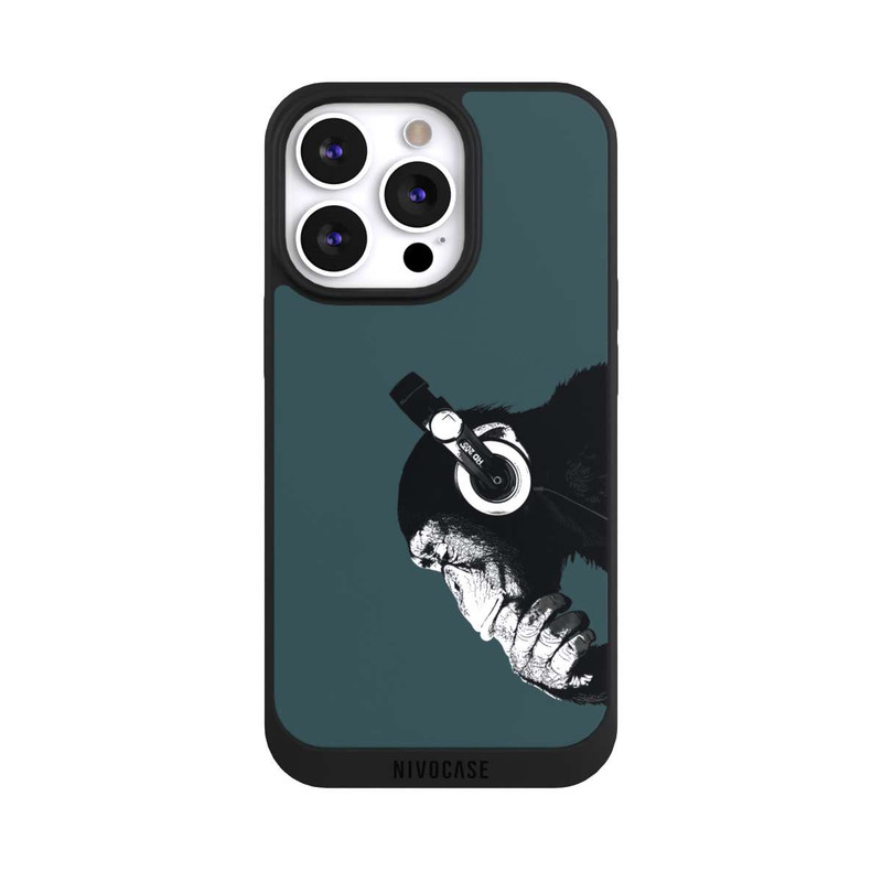 iPhone 13 Pro NIVOpure Denkender Affe Blau