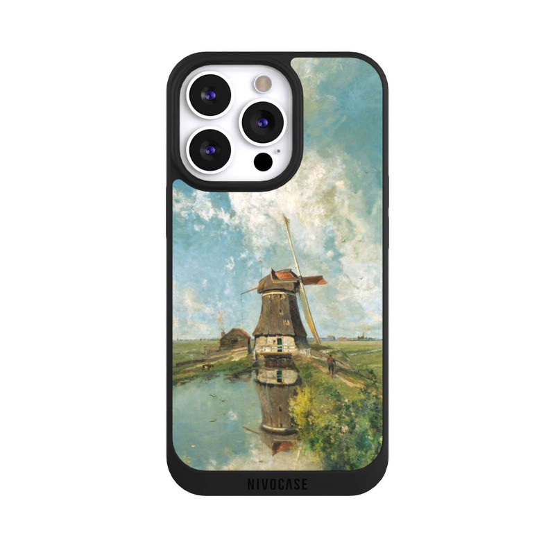 iPhone 13 Pro NIVOpure A Windmill on a Polder Waterway