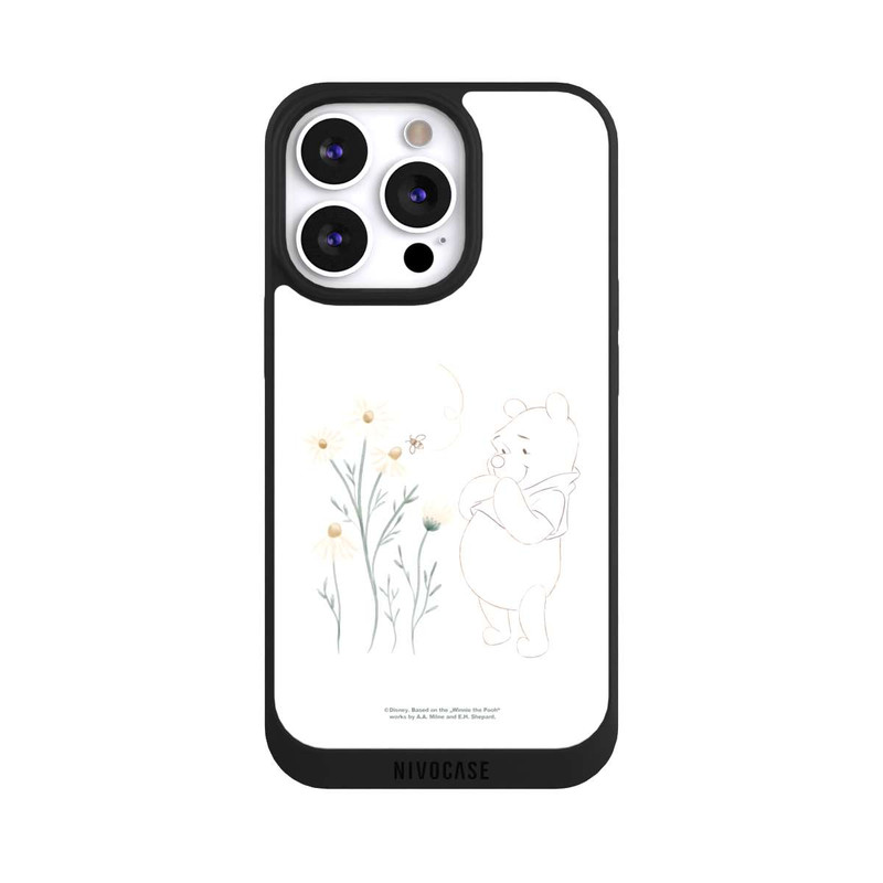 iPhone 13 Pro NIVOpure Winnie Puuh sieht sich Gänseblümchen an