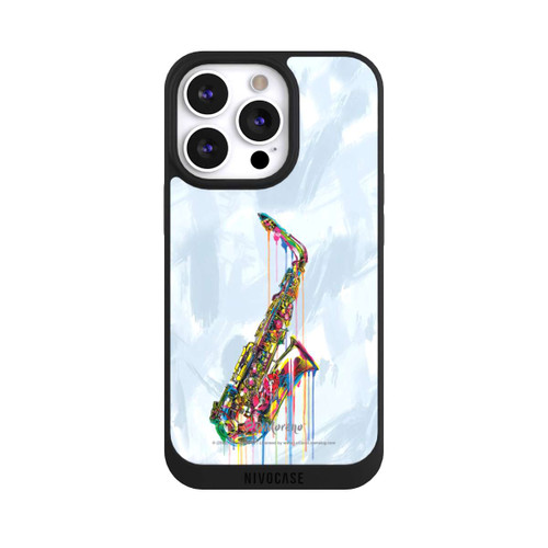 Apple iPhone 13 Pro NIVOpure Saxophone Art By P.D. Moreno