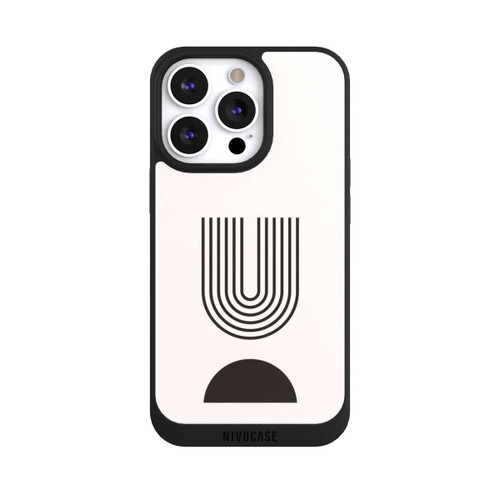 Apple iPhone 13 Pro NIVOpure Moderne Kunst Schwarze Linien