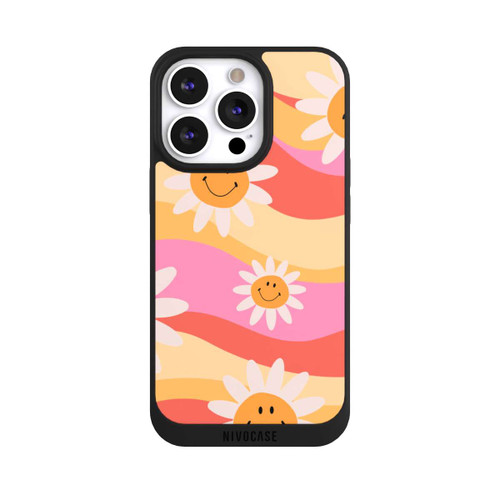 Apple iPhone 13 Pro NIVOpure Retro Smiles Orange Colorful