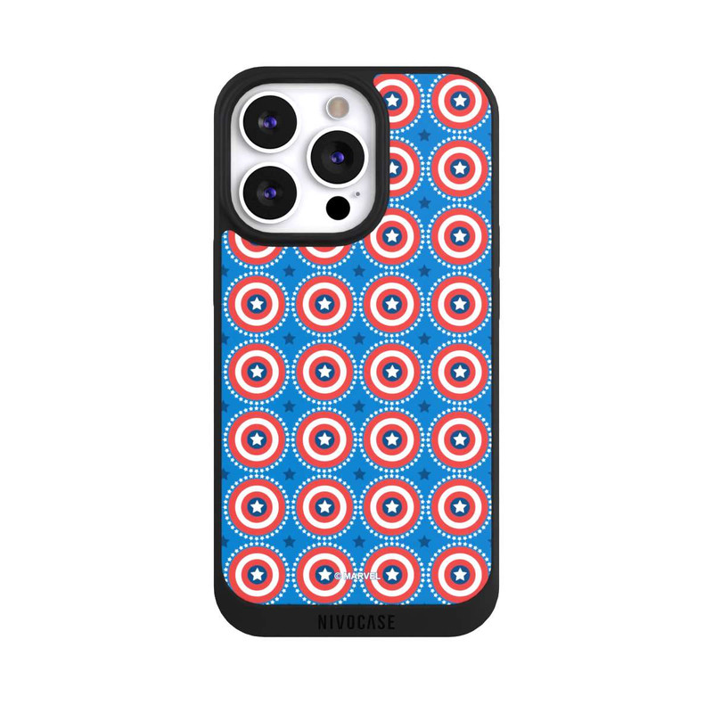 iPhone 13 Pro NIVOpure Captain American Shield Pattern