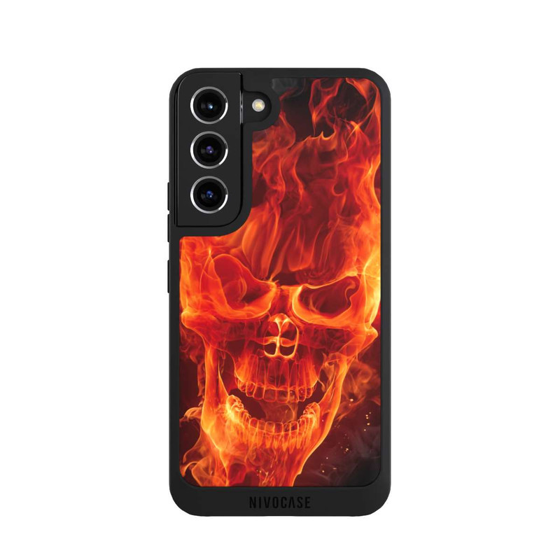 Galaxy S22 NIVOpure Burning Skull