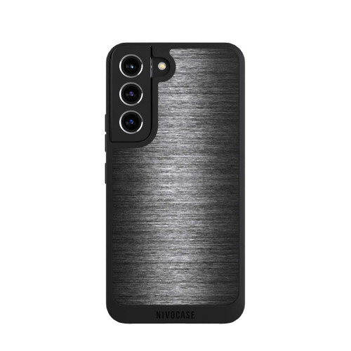 Samsung Galaxy S22 NIVOpure Metal Look - Anthrazit