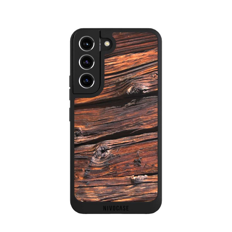 Galaxy S22 NIVOpure Verwitterte Holzplanken