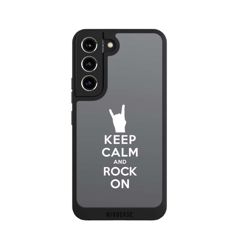 Galaxy S22 NIVOpure Keep Calm and Rock on