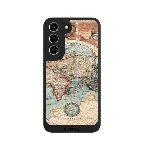 Samsung Galaxy S22 NIVOpure Vintage Weltkarte