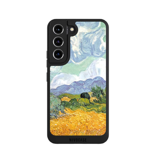 Samsung Galaxy S22 NIVOpure Weizenfeld mit Zypressen