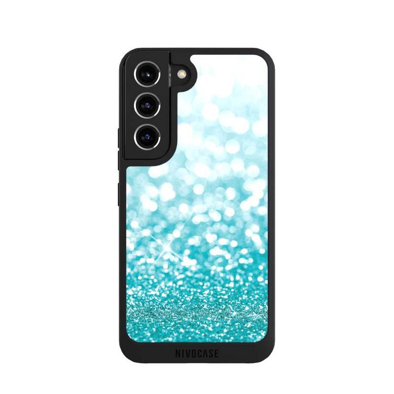 Galaxy S22 NIVOpure Pluie de Paillettes Pétroles Look