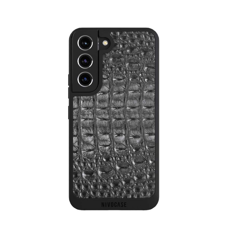 Galaxy S22 NIVOpure Croco Noir