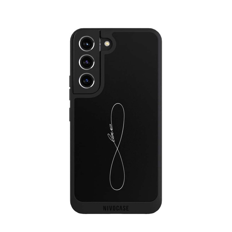 Galaxy S22 NIVOpure Eternal Love Black