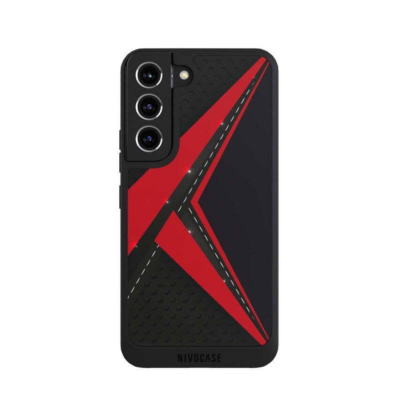 Galaxy S22 NIVOpure Carbon for Men - Rouge