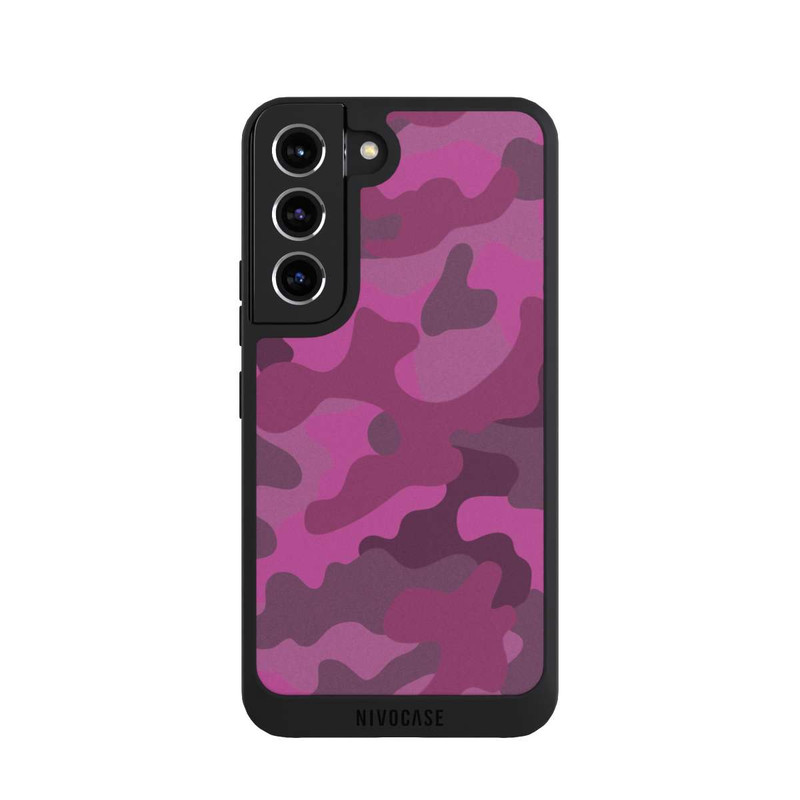 Galaxy S22 NIVOpure Pink Denim Camo