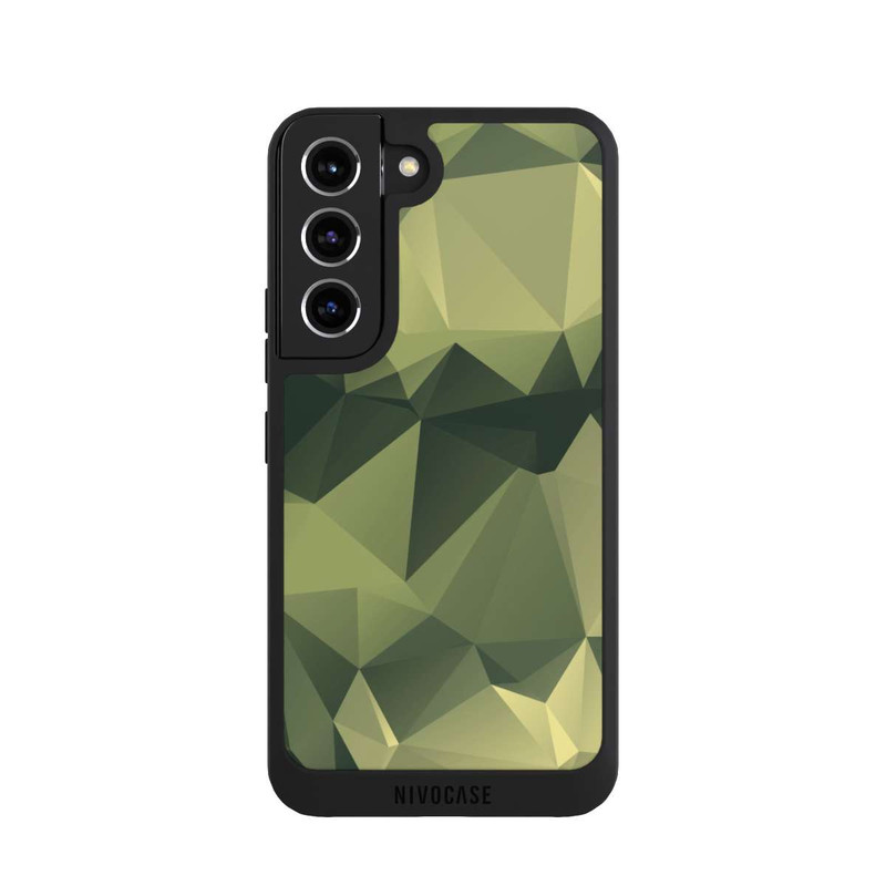 Galaxy S22 NIVOpure Camouflage polygonal