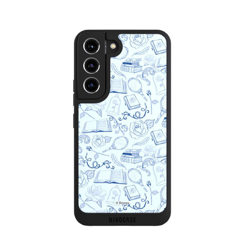 Samsung Galaxy S22 NIVOpure Beauty and Beast Pattern Blue
