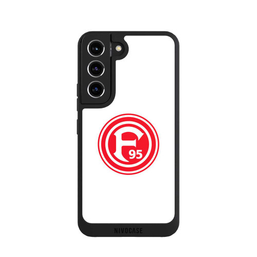 Samsung Galaxy S22 NIVOpure Fortuna Logo Weiss