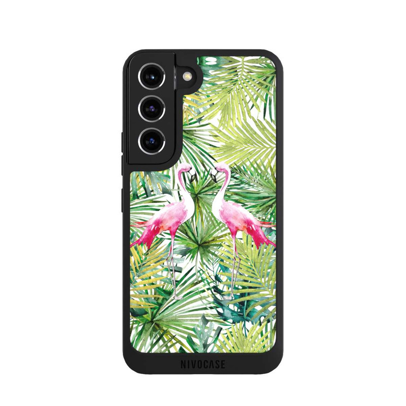 Galaxy S22 NIVOpure Palmiers Flamants