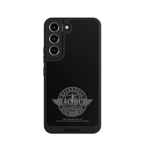 Samsung Galaxy S22 NIVOpure ACDC Rock and Roll Grau