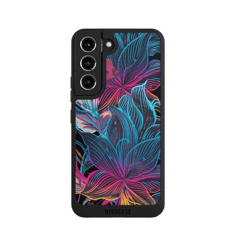 Galaxy S22 NIVOpure Le pouvoir des fleurs néon