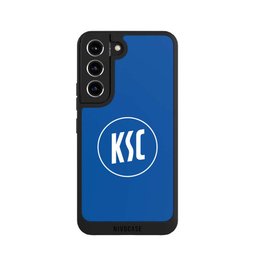 Samsung Galaxy S22 NIVOpure KSC Logo auf Blau