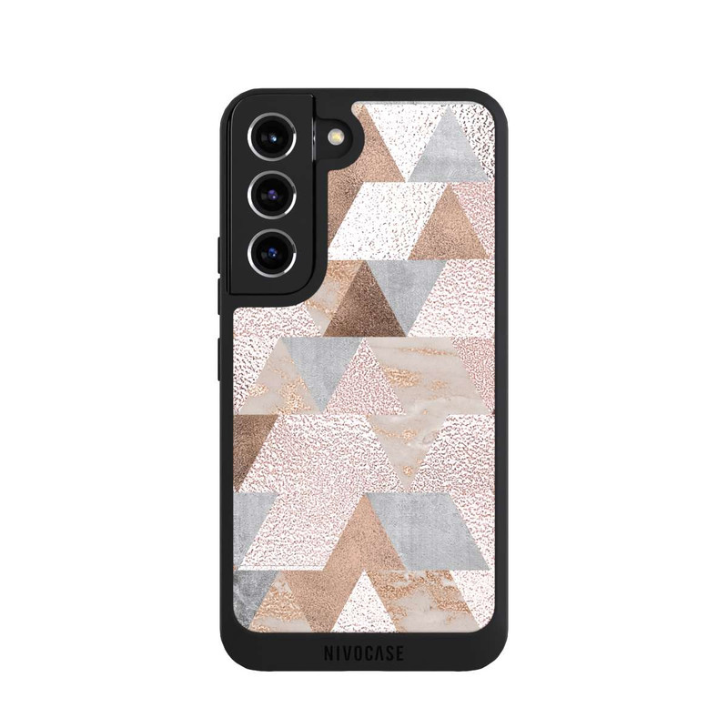 Galaxy S22 NIVOpure Shimmering Triangles Look