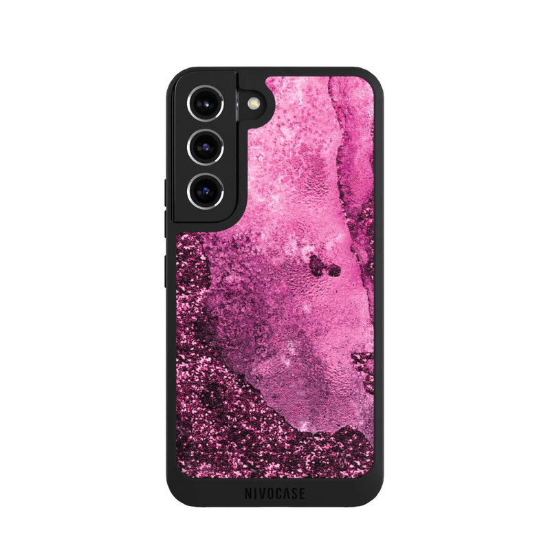 Galaxy S22 NIVOpure Marbre Rose Scintillant 2