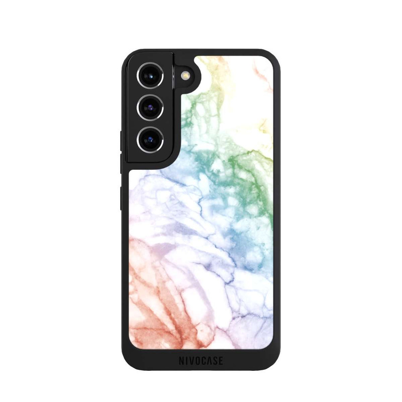 Galaxy S22 NIVOpure Rainbow Marble