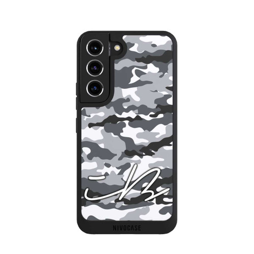 Samsung Galaxy S22 NIVOpure Camo Grau iBlali