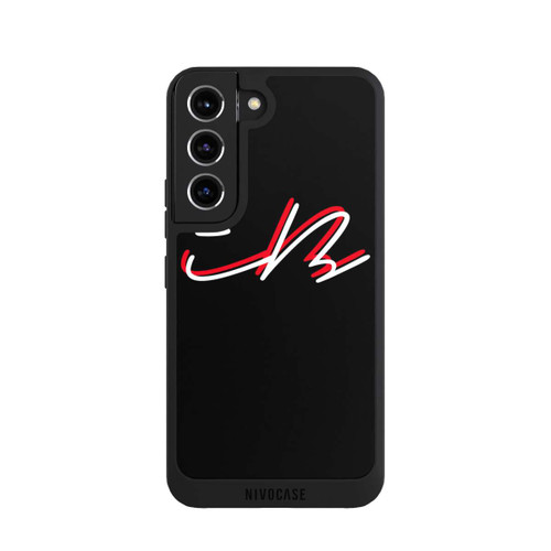 Samsung Galaxy S22 NIVOpure Iblali - Logo Weiß Rot